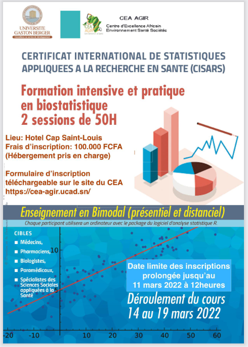 affiche cours biostatistiques